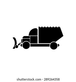 Snowplow Icon. 