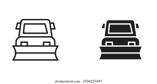Schneepflug-Symbol, Symbol, Logo-Illustrationen