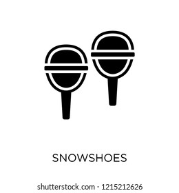 Snowshoes icon. Snowshoes symbol design from Winter collection. Simple element vector illustration on white background.