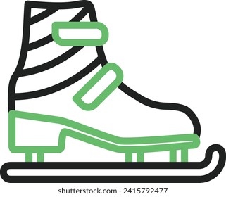 Snowskates icon vector image. Suitable for mobile application web application and print media.