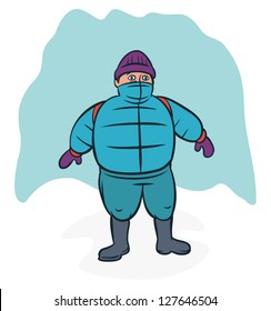 Snowsuit- Blue
