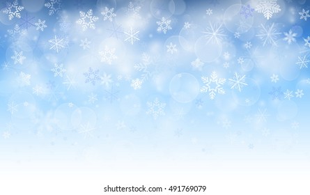 snowy background