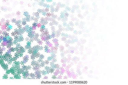 Snowy background. Abstract winter background with snowflakes. Vector clip art.
