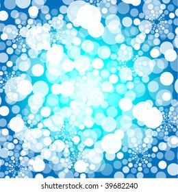 snowy background illustration
