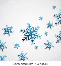 Snowy background.Vector