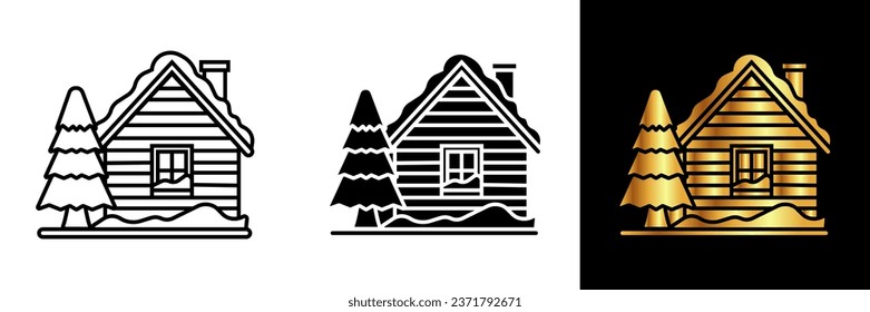 The Snowy Cabin icon captures the serene beauty of a winter retreat, nestled amidst a pristine snow-covered landscape.