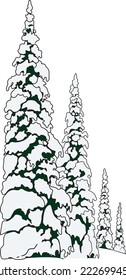 Vektorgrafik des Schneefiebers