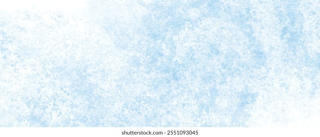 Fondo de acuarela abstracto nevado y escarchado con delicados Gradientes de azul pastel y blanco
