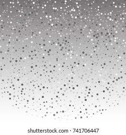 A snowy gray winter background. winter bokeh background.