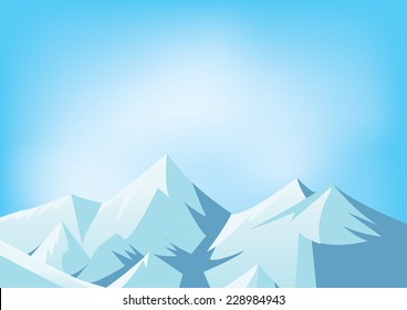 Snowy mountains