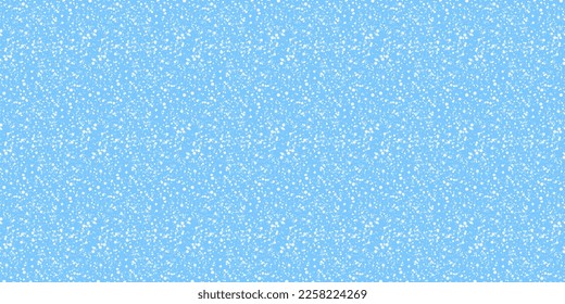 Snowy seamless pattern vector illustration. Cute snowflakes background. Winter snow wallpaper. Can use for holidays decoration cards, Christmas, New Year designs, textile, fabric and wrapping paper.