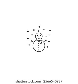 Snowy Smiles: The Art of Vector Snowman Graphics