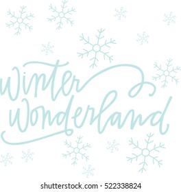 Snowy Winter  Wonderland
