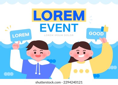 SNS Channel Subscription Event Thumbnail Banner
