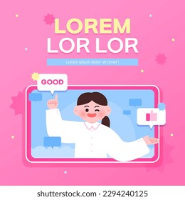 SNS Channel Subscription Event Thumbnail Banner