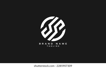 SO, OS, Abstract initial monogram letter alphabet logo design