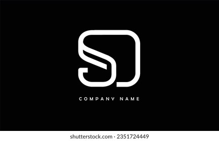 SO, OS Abstract Letters Logo Monogram