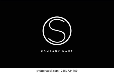 SO, OS Abstract Letters Logo Monogram