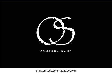 SO, OS Alphabets Buchstaben Logo Monogramm