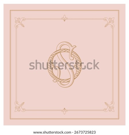 SO, OS, logo SO, Letter SO,  Monogram SO,Logo for Wedding , monogram for Wedding , Wedding Monogram, Wedding Logo, Logo Design , Monogram Vintage