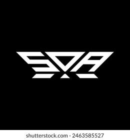 SOA letter logo vector design, SOA simple and modern logo. SOA luxurious alphabet design  
