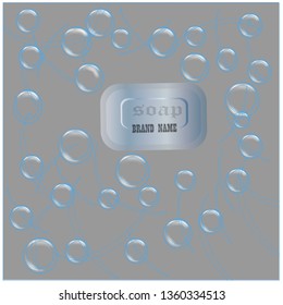 soap and balloons for advertising