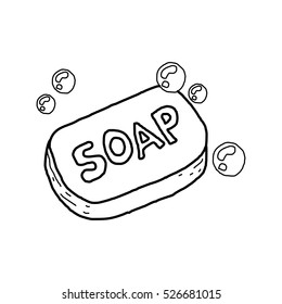 soap bar doodle