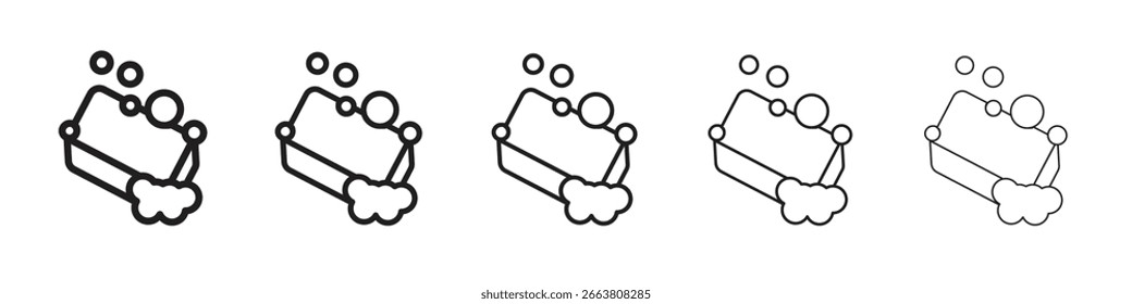 Soap bar icon design, logo, app, UI. Vector illustration, EPS
