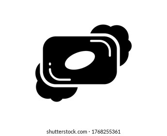 Diseño del icono de la barra de jabón - Fondo transparente