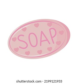 soap bar isolated flat icon