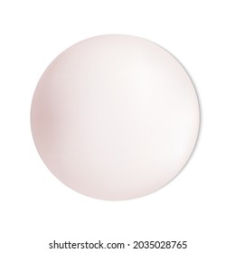 Soap bar isolated, solid piece. Pink circle shape bar closeup, washing toiletries. Soapy hands detergent blank, rounded scrub template. Bathroom shower moisture cream template
