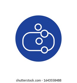 soap bar product block style icon vector illustration design