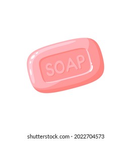 bar of soap with bubbles cartoon