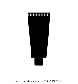 soap bottle black icon vector template