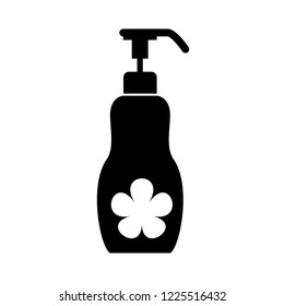 soap bottle isolated icon