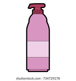 soap bottle isolated icon