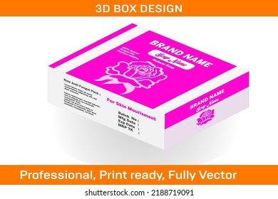 Soap Box packaging Design Template