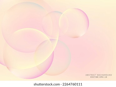 tecnología rosa de gradiente de burbuja de jabón tema de ciencia arte moderno uso de fondo de arte moderno para publicidad afiche sitio web banner página de aterrizaje paquete de producto diseño de eps vectores.