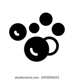 Soap Bubble Icon Vector Symbol Design Illustration