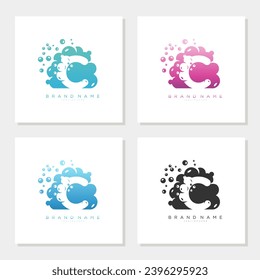 Diseño de logotipo Soap Bubble On Letter C editable