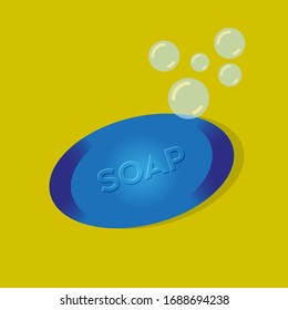 soap bubble realistic vector antibacterial