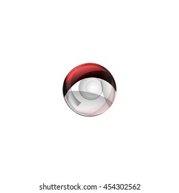 Soap bubble stock vector icon illustration design