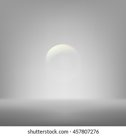 Soap bubble stock vector icon illustration design