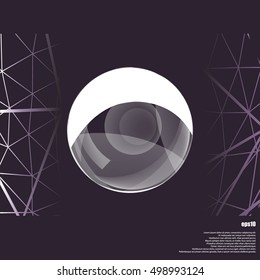 Soap bubble stock vector icon illustration design