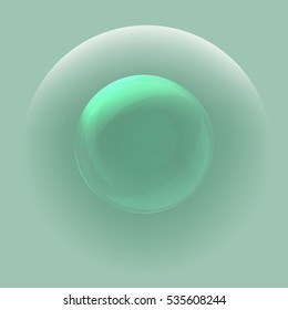Soap bubble stock vector icon illustration design