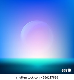 Soap bubble stock vector icon illustration design
