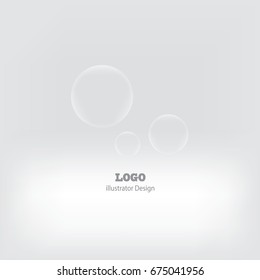 Soap bubble stock vector icon illustration design