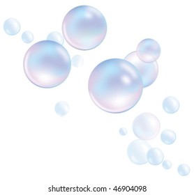 arrière-plan bulles de savon