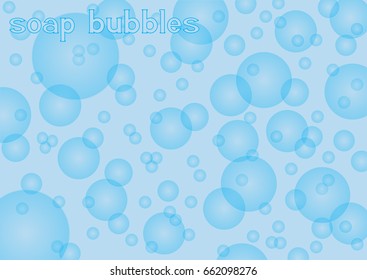 soap bubbles background