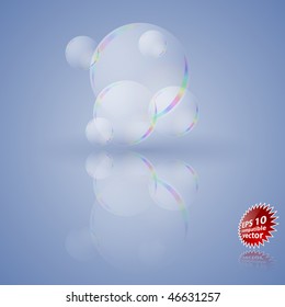 Soap bubbles EPS 10 compatible